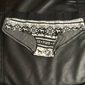 PINK Christmas Hipster Size: Small Condition: New, tags attached